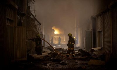 Odesa suffers ‘hellish night’ as Russia attacks Ukraine grain facilities