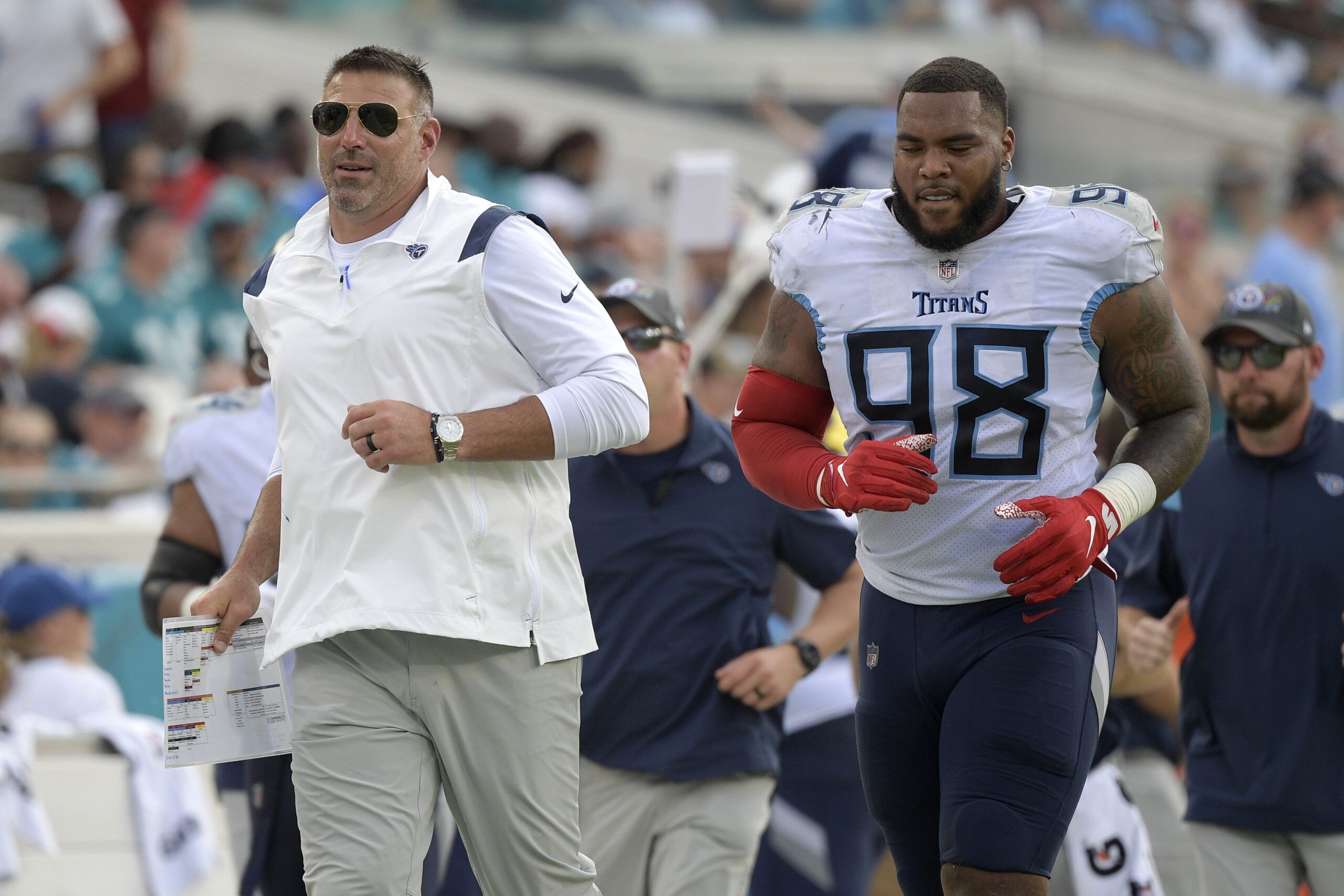 Mike Vrabel Jokes: I Can Beat Dan Campbell In A Fight…