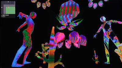 The debut MESH 3D art fair opens today