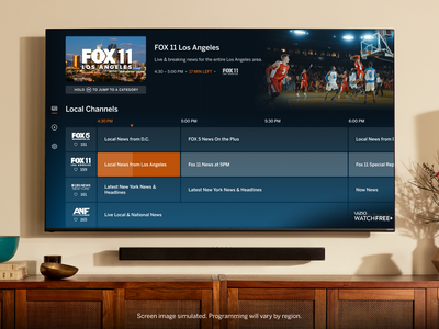 Vizio Adds Local News Channels from Fox and Gray TV