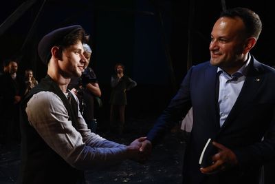 Leo Varadkar meets Ukrainian actor in Kyiv after Dublin assault