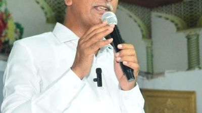 TPCC president Revanth Reddy is the political heir of Chandrababu Naidu, says Harish