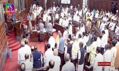 Rajya Sabha adjourned till 2 pm after obituary references