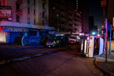 1 man is dead and 48 are injured after a suspected gas explosion in downtown Johannesburg