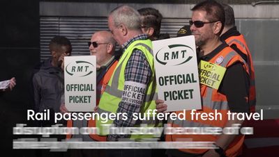 Hopes for breakthrough on Tube strikes as national rail action goes ahead