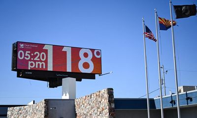 ‘People need to be riled up’: meteorologist names US heatwaves after oil and gas giants