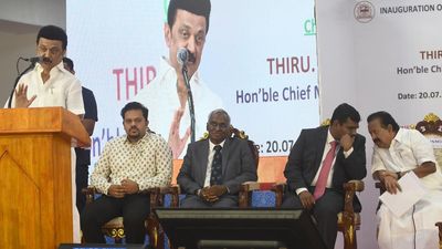 T.N. CM Stalin announces infrastructure for Madras Institute of Technology