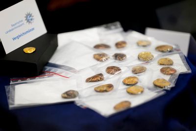 German police find melted-down gold after theft of Celtic coins, seek rest of treasure
