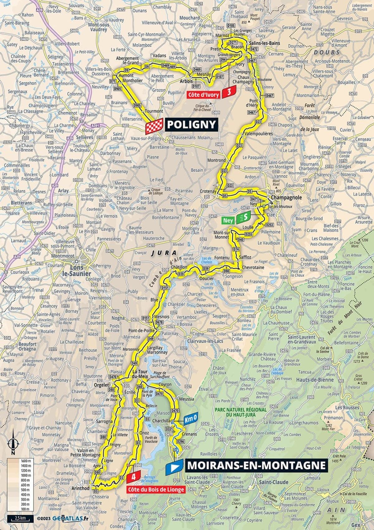 Tour de France 2023 stage 18 preview: Route map and…