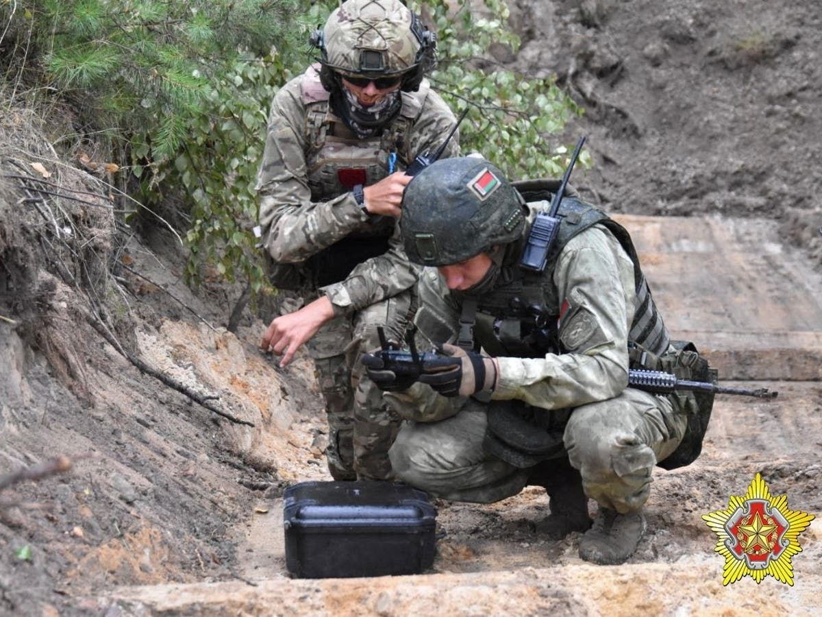 Wagner mercenaries training Belarus special forces…