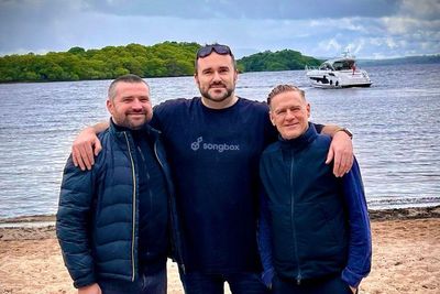 Bryan Adams in Loch Lomond after backing Scottish music firm