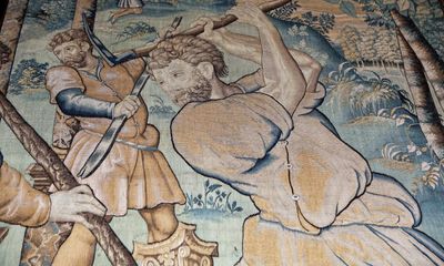 Restoration of 16th-century Derbyshire tapestries ends after 24 years