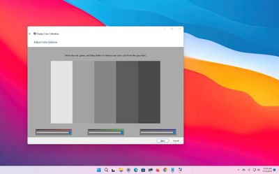 How to do Display Color Calibration for best image representation on Windows 11