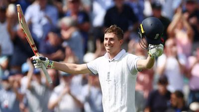 Zak Crawley's maiden Ashes ton revives England in fourth Test