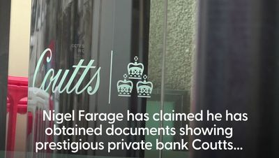 Nigel Farage receives apology from Coutts after bank account closure row
