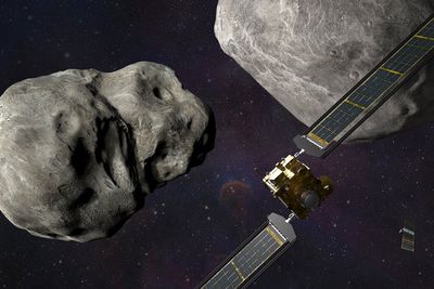 NASA satellite’s collision with asteroid sent boulders into space