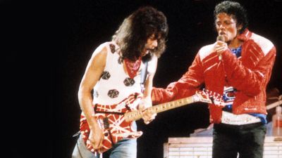 "Certain people in the band at that time didn't like me doing things outside the group" – remembering when Eddie Van Halen joined Michael Jackson onstage to play Beat It without a rehearsal