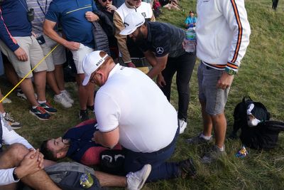 Errant Jon Rahm shot strikes spectator and costs him bogey at 12th hole