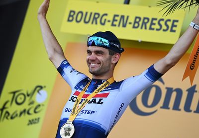 Kasper Asgreen’s Tour de France win puts him ‘back where he belongs’ after year of illness