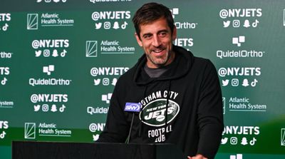 Aaron Rodgers Appeared to Drop a Hint About His Jets Future After This Season
