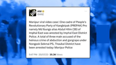Kuki viral video: ANI apologises for ‘inadvertently’ claiming Muslim man was arrested