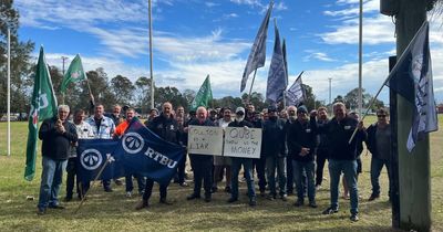 QUBE denies 'lockout' as Rail, Tram and Bus Union members go on strike