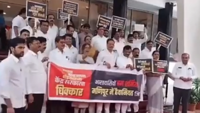 Opposition walks out of Maharashtra Assembly over Manipur sexual violence