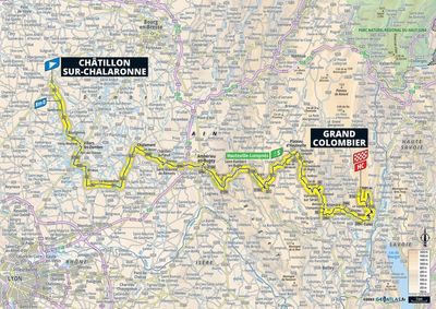 Tour de France 2023 stage 19 preview: Route map and profile of 173km from Moirans-en-Montagne to Poligny