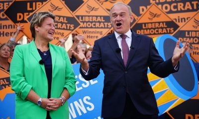 Ed Davey: byelection win shows ‘Lib Dems are back’ in south-west England