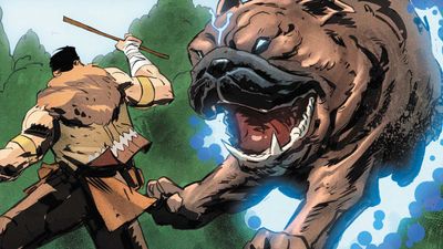 Kraven bites off more than he can chew in an art preview of Marvel Unleashed #1