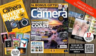 Get 14 bonus gifts with the August 2023 issue of Digital Camera