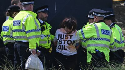 Just Stop Oil Protesters Target The Open At Royal Liverpool