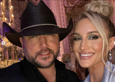 Jason Aldean trolled with awkward old photo of Trump kissing wife amid anger over controversial music video