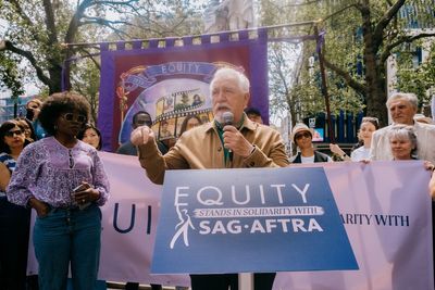Brian Cox rages against ‘scary’ AI at SAG-AFTRA solidarity rally in London: ‘That is the worst aspect’