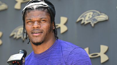 Ravens’ Lamar Jackson Had Perfect Reaction to His Madden 24 Rating