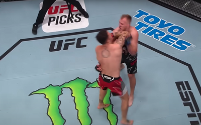 UFC free fight: Tom Aspinall shows off hand speed, quickly stopping Serghei Spivac in first-round TKO