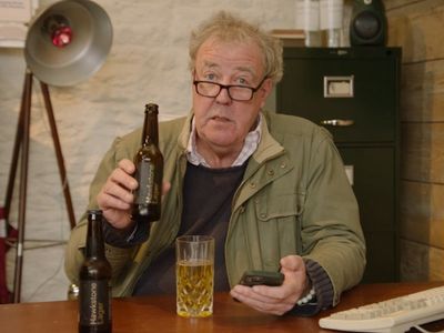 ‘Open it while wearing a Hurt Locker suit’: Jeremy Clarkson warns some of his cider bottles ‘might explode’
