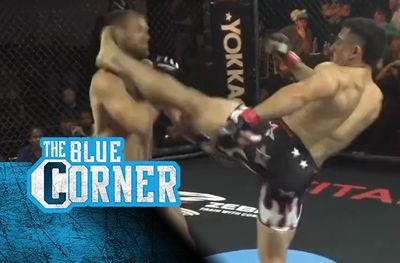 Fastest MMA knockout ever? A lightning-quick head kick ended this Titan FC 83 bout in officially one second