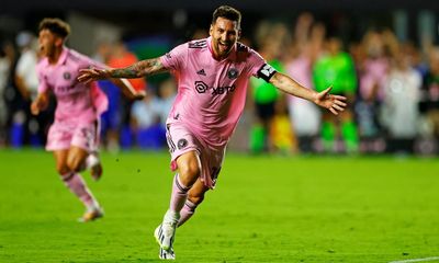 Pretty in pink: Lionel Messi scores last-gasp winner in Inter Miami debut