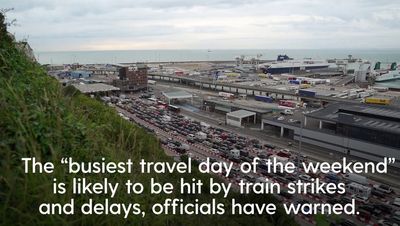 Fresh rail strike dampens start to summer holidays as workers stage latest walkout