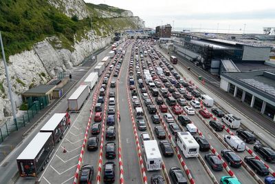 Ferry queues and rail strikes hit start of summer holidays