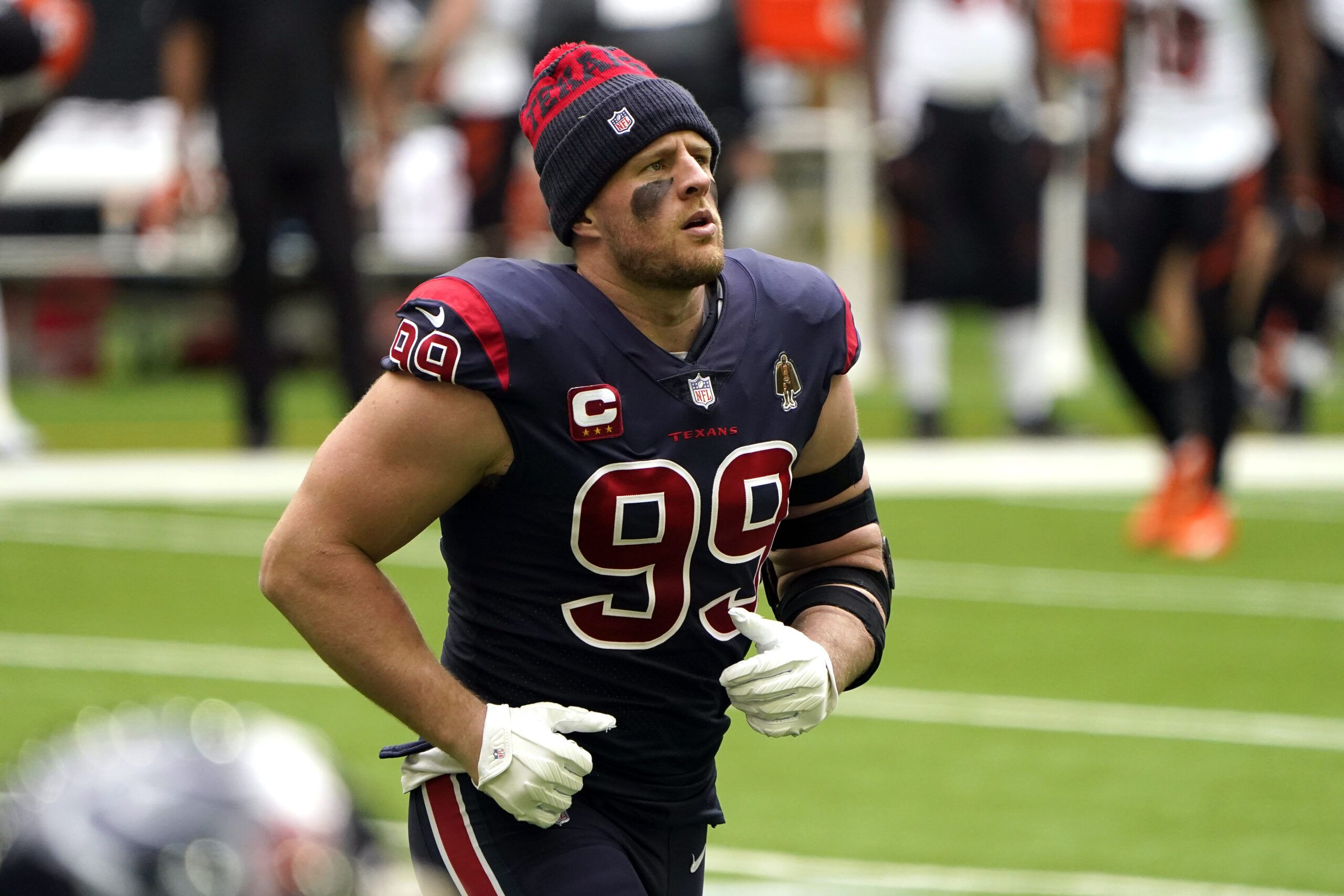 Artistic Texans Legend J.j. Watt Drops Bold Super Bowl Prediction Ahead Of Nfl Regular Season Finale Picture for Mobile Artistic Texans Legend J.j. Watt Drops Bold Super Bowl Prediction Ahead Of Nfl Regular Season Finale Picture for Mobile