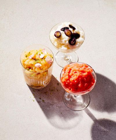 Ben Tish’s recipes for summer granitas