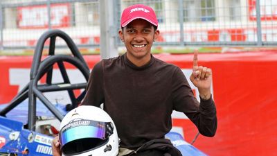 Tijil Rao tops the Race-2 Formula LGB 1300 category
