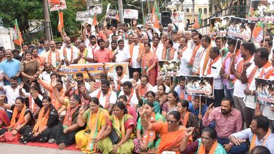 BJP condemn Congress’ ‘high-handedness’, dubs suspension of MLAs as murder of democracy