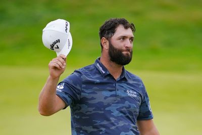 Jon Rahm shoots stunning 63 to surge into contention at The Open