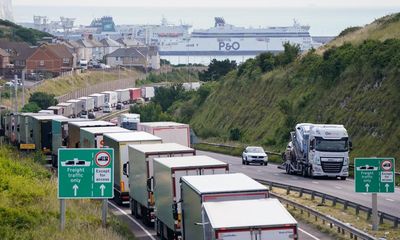 Three-hour delays at Dover as bad weather and train strikes hit summer getaway