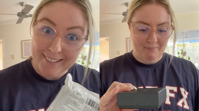 This Woman Copped A Rogue Gift After Getting Scammed By A Copycat Of A Major Aussie Retailer