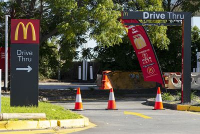 A Teenager Has Been Taken To Hospital After A Car Caught Fire In A Macca’s Drive-Thru Overnight