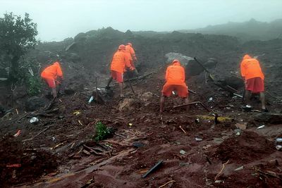 Rescuers recover 27 bodies in India landslide, many still missing